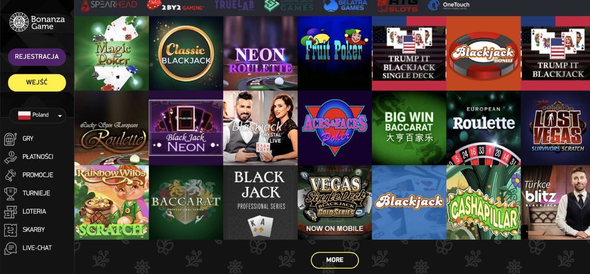 bonanza casino online
