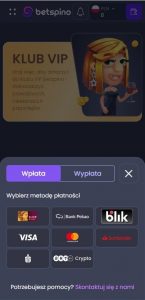 betspino deposit methods