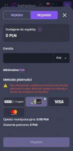 betspino withdrawal methods