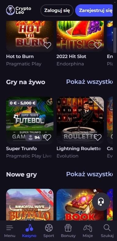 cryptoleo games